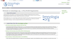 Desktop Screenshot of limnologia.org